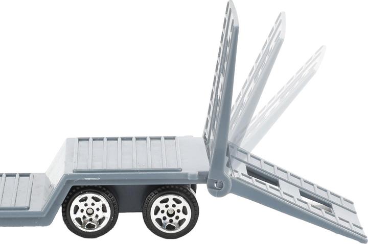 Actual product image Toi-Toys Metal lorry with semi-trailer and helicopter