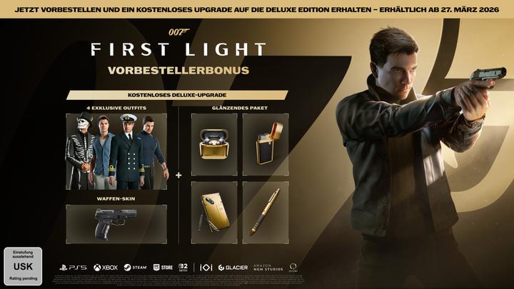 Produktbild IO Interactive 007 First Light (PC, DE)