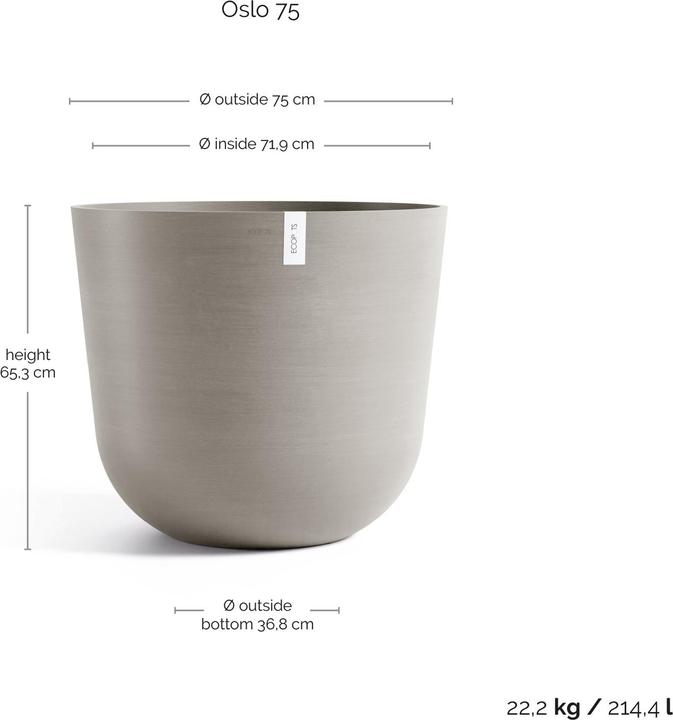 Produktbild Ecopots Oslo (75 cm)