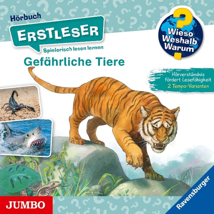 Image du produit Erstleser - Gefährliche Tiere (Karin, Fraiseuse, Allemand)