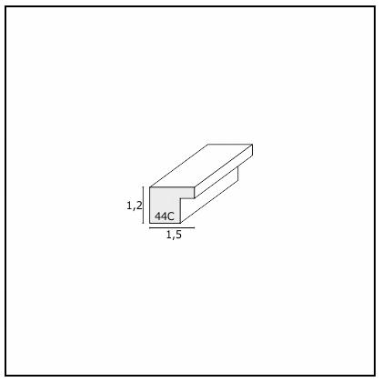 Actual product image Deknudt S44CH4 15x20 wood (15 x 20 cm)