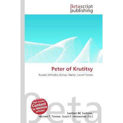 Peter of Krutitsy, Sachbücher