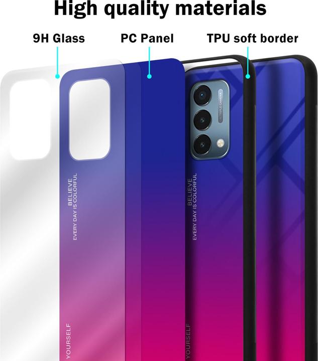 Immagine prodotto Cadorabo Manicotto per vetro in TPU a 2 colori (OnePlus Nord N200 5G)