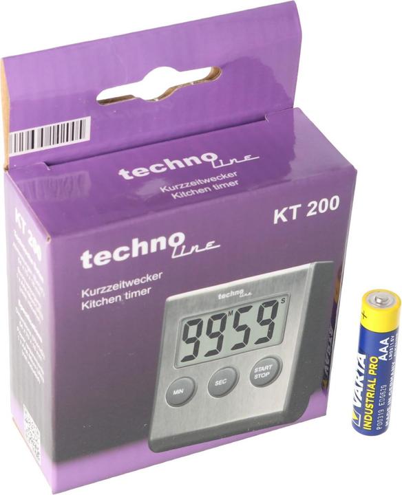 Actual product image AccuCell Stainless Steel Digital Kitchen Timer