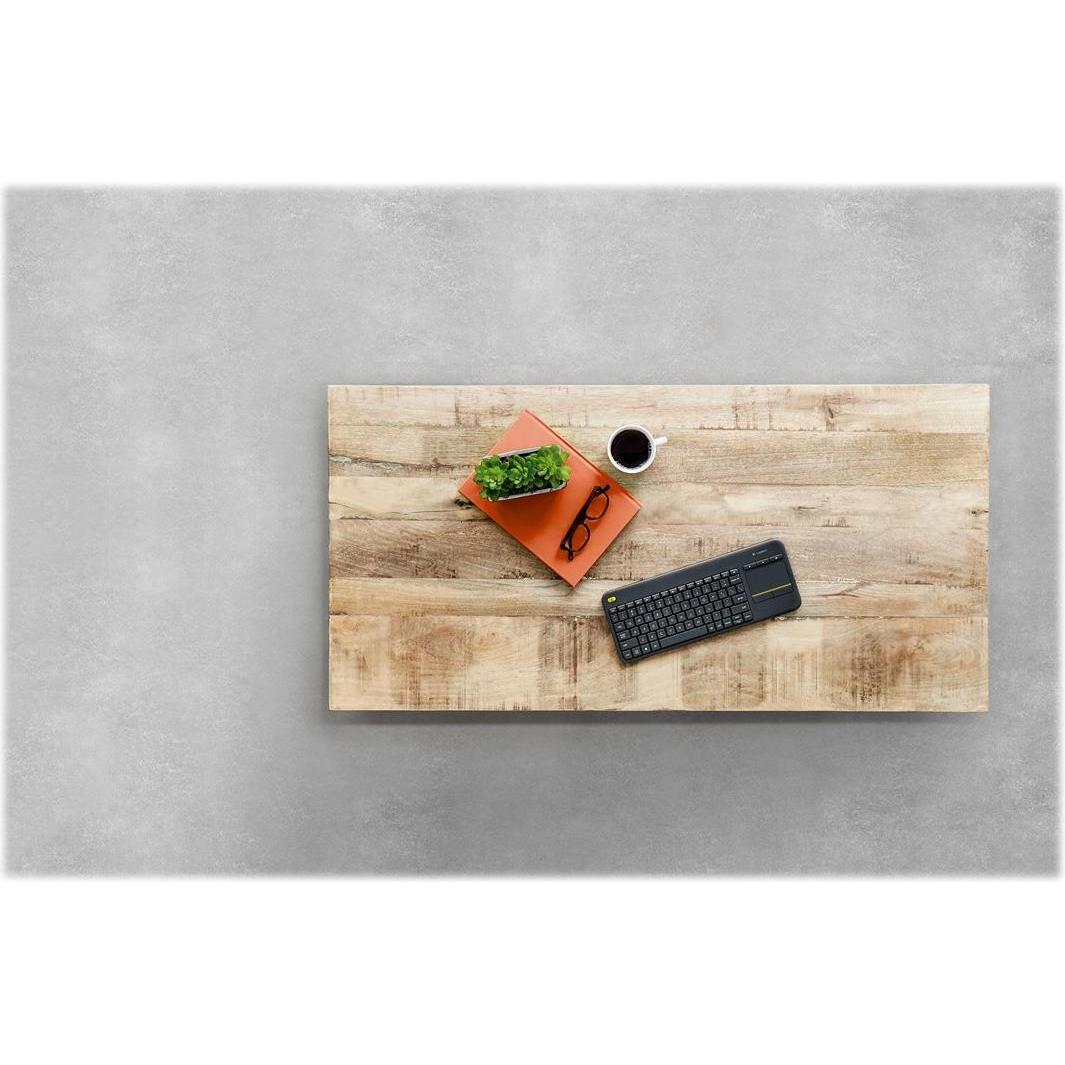 Thumbnail - Logitech K400 Plus (Eng. Int., Kabellos), Tastatur, Schwarz