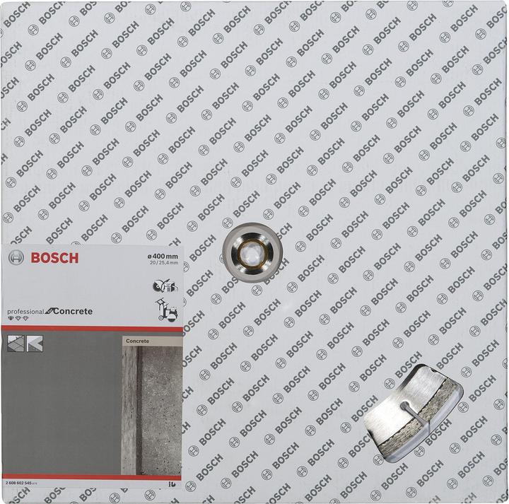 Produktbild Bosch Professional Zubehör Diamanttrennscheibe Standard for Concrete, 400 x 20,00/25,40 x 3,2 x 10 mm