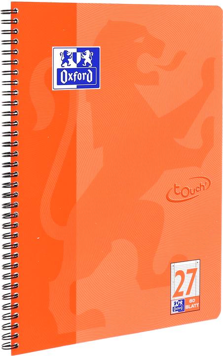 Image du produit Oxford Touch (A4+, À rayures, Couverture rigide)
