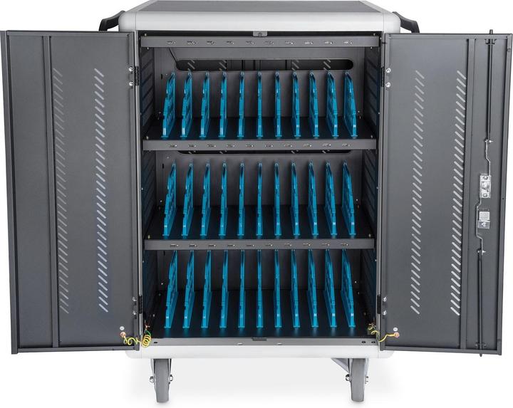 Actual product image Digitus Mobile charging cabinet for notebooks / tablets up to 15.6 inch, data synchronization, UV-C