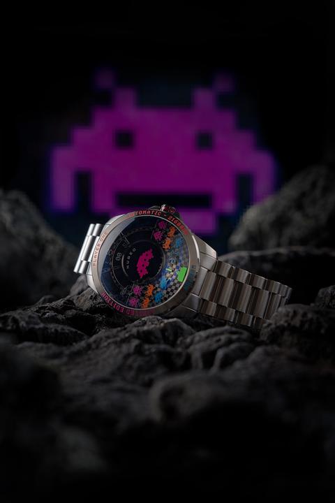 Actual product image Nubeo NB-6082-SI-11 Men's watch Quasar Automatic Limited 48mm 20ATM