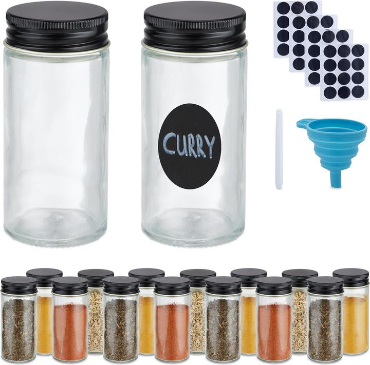 Relaxdays Gewürzgläser