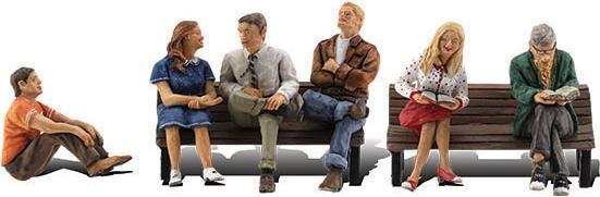 Bachmann Trains N Persone sedute