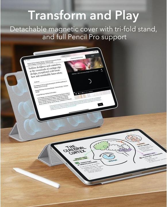 Actual product image ESR Rebound Magnetic Case Tablet (iPad Pro 11 2024 (M4))