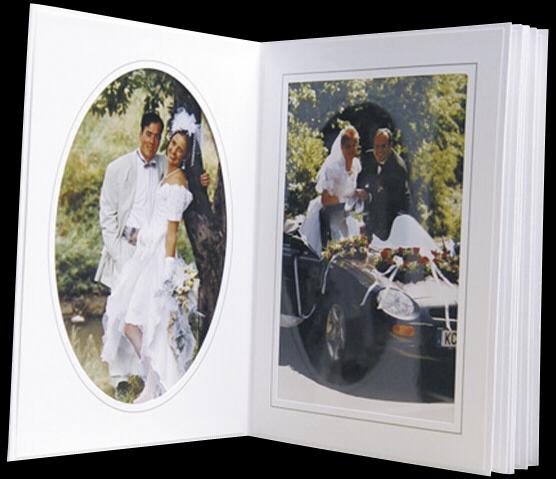 Immagine prodotto Daiber 1x125 passepartout senza fine 13x18 linea bianca/grigia (13 x 18 cm)