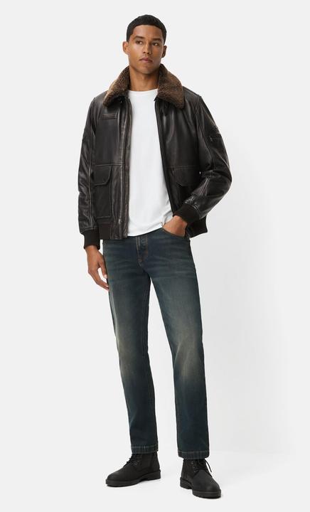 Actual product image Camel Active Lederjacke mit Innentaschen (48)