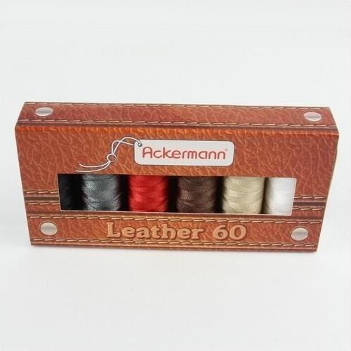 Produktbild Ledergarn-Set in 6 Farben x 120m