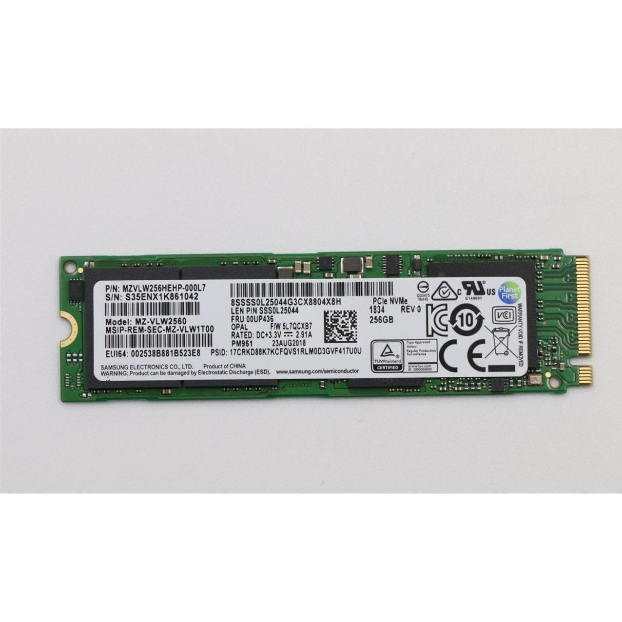 Lenovo Memory SSD 256GB M.2 PCIe3x4 (256 GB, M.2 2280), SSD