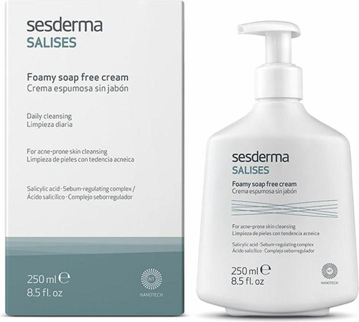 Actual product image Sesderma Salises Crema Espumosa sin jabón 250ml (Cleansing Foam, 250 ml)