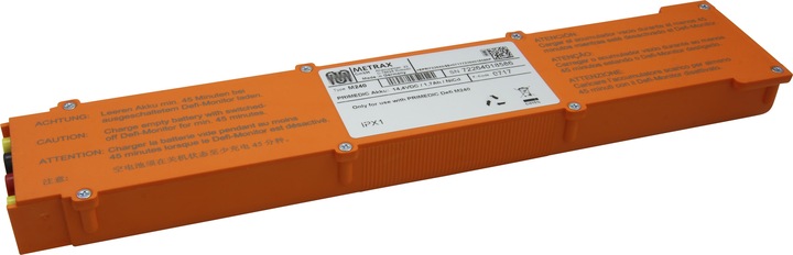 Produktbild AccuCell Akku Primedic Metrax Defibrillator ECO1, DM1 - M240 (1 Stk., Gerätespezifisch, 1700 mAh, Ladegerät ohne Akku)