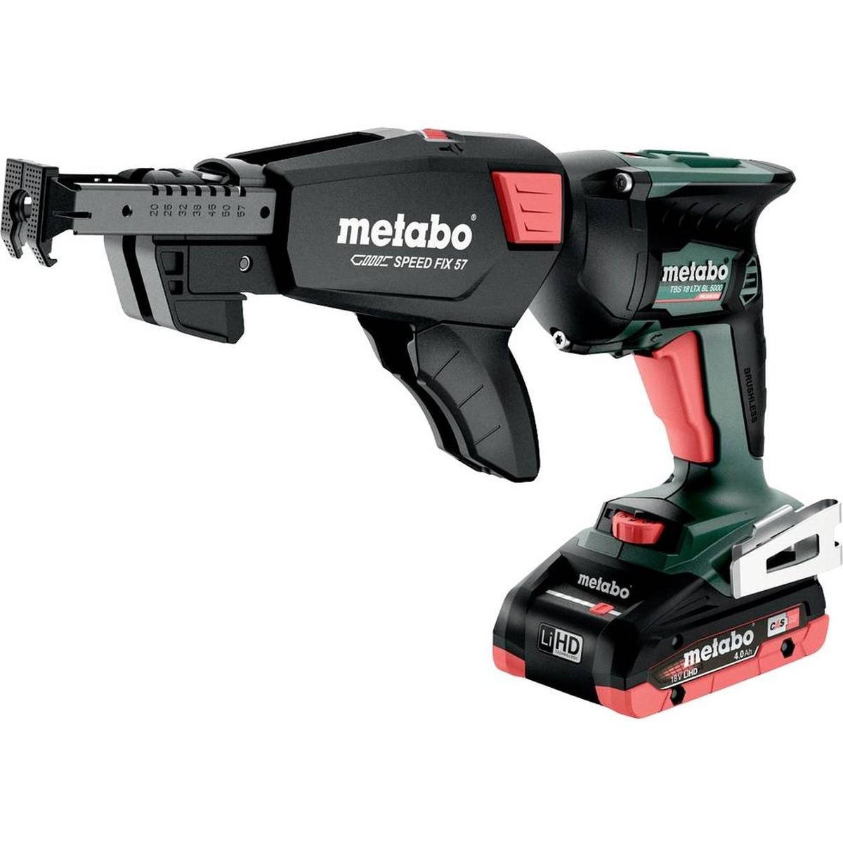 Metabo, Trapano + Avvitatore a batteria, HBS 18 LTX BL 5000 620063540 Trapano e avvitatore a batteria 18V 4.0Ah LiHD