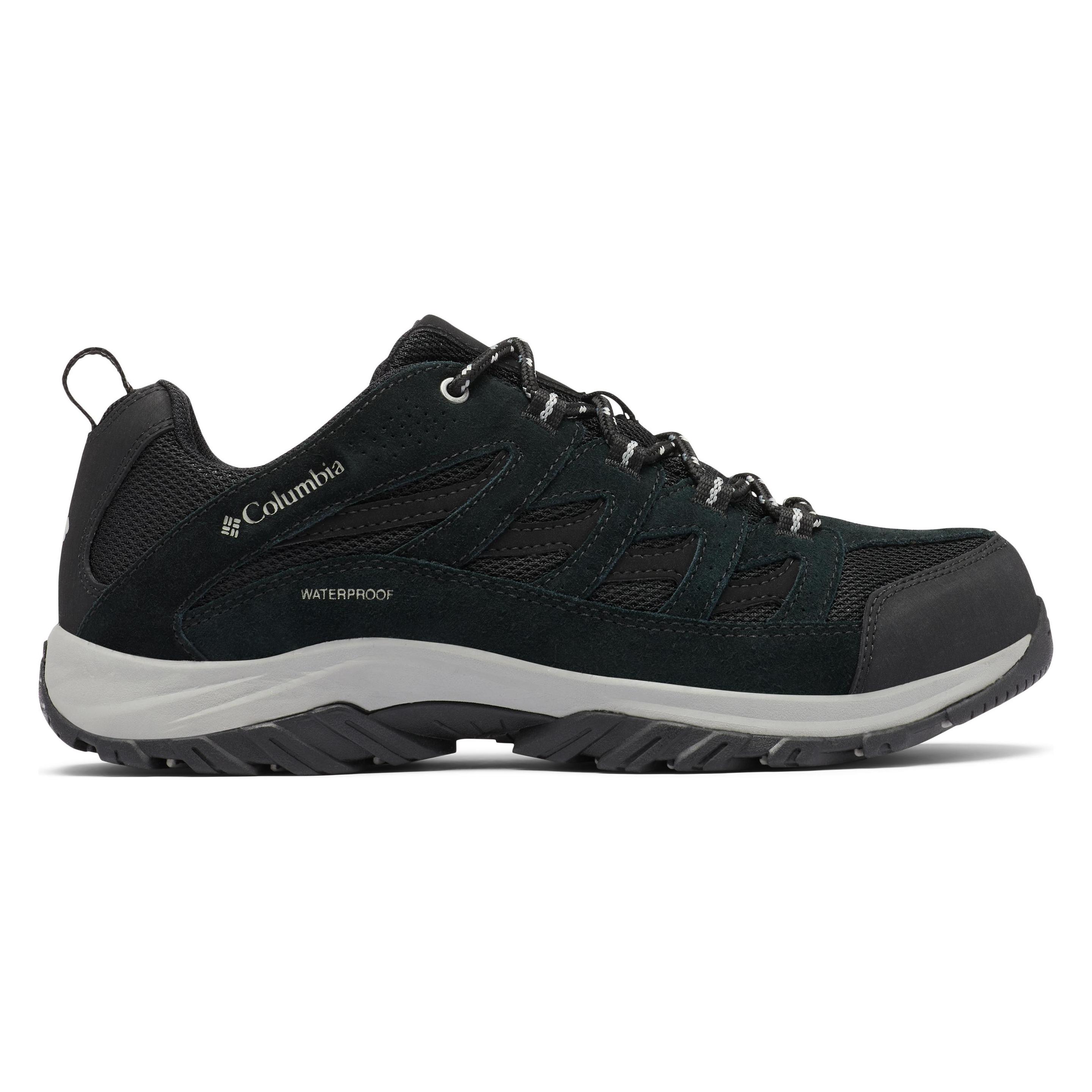 Columbia, Mannen, Wandelschoenen, Crestwoodâ„¢ Waterproof Heren Wandelschoenen - Black (42), Zwart