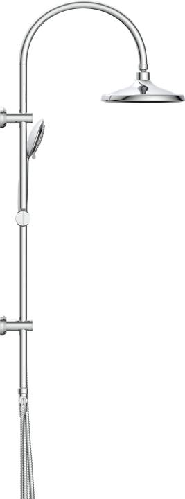 Actual product image Eisl Rain shower bath SOMMERREGEN overhead shower set chrome shower system rain shower DX1005CS-A (5 Beam types)