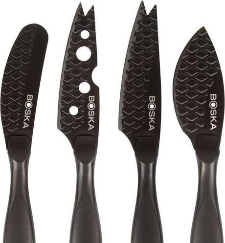 Produktbild Boska Käsem.-Set Mini Monaco+ Schwarz schwarz Edelstahl 190x190x24