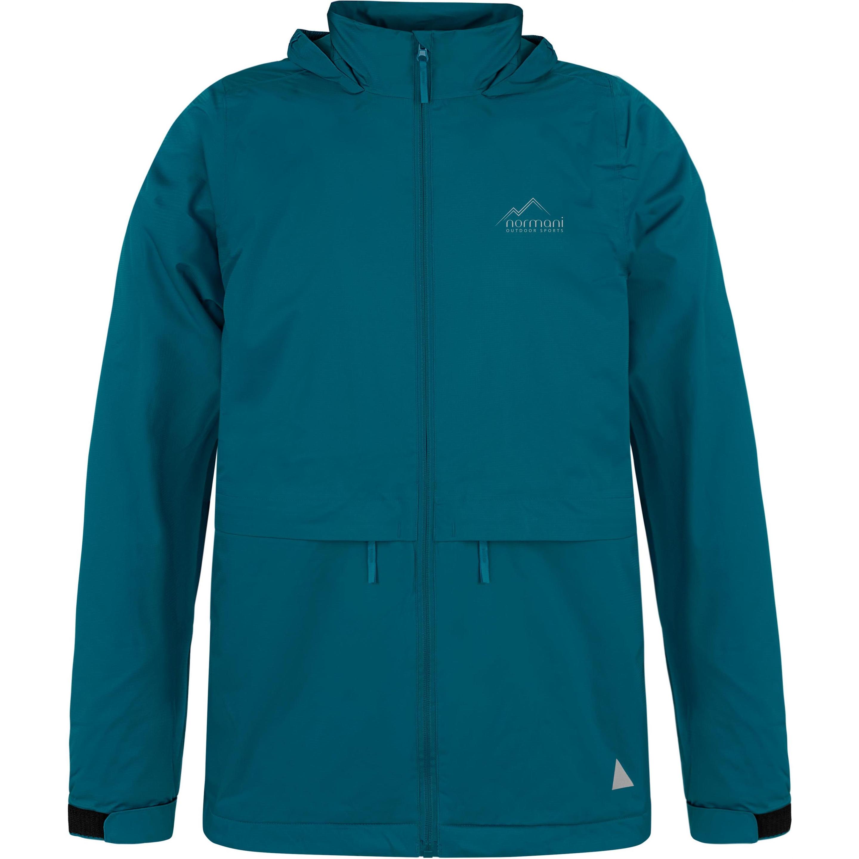 Normani, Unisex, Jacke, Kinder Regenjacke Seattle (134, 140), Blau, 140, 134