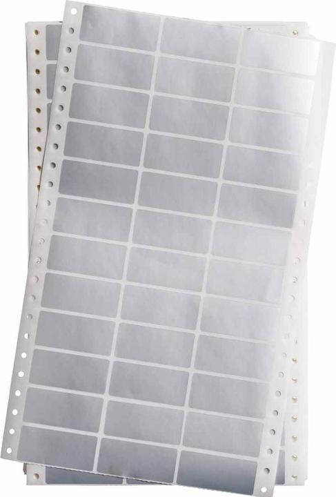 Immagine prodotto Brady DAT-77-969-5, poliestere metallizzato, argento, opaco, 50,8 x 22,86 mm, permanente, 3 corsie, f