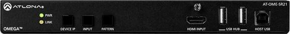 Atlona 4K/60 UHD HDMI/USB 2.0 HDBT RX Scaler, PoE/RS232/LAN