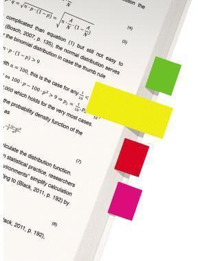 Produktbild Sigel Haftnotizen Neon (50 x 20 mm)