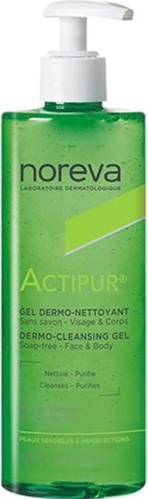 Actual product image Noreva Actipur Purifying Dermo-Cleansing Gel 400ml (Cleansing Foam, 400 ml)