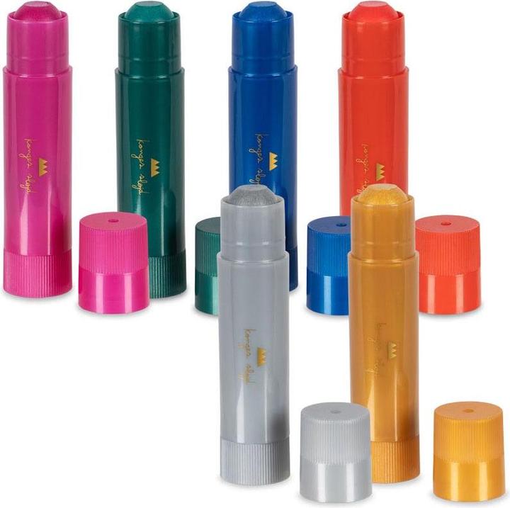 Image du produit Konges Slojd Crayons souples paillettes (6 x)