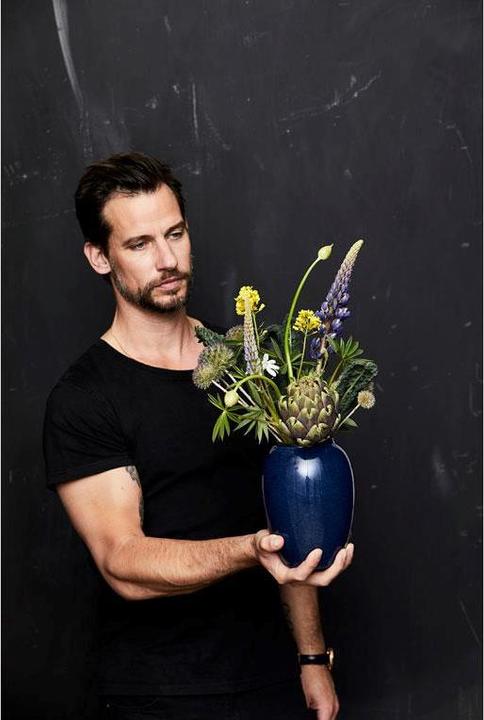 Produktbild Bitz Vase 20 cm Blau (1 x, 15 x 15 x 21 cm, 4.73 l)