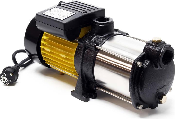 Produktbild Wiltec Kreiselpumpe mehrstufig 6000l/h 550W 35m Hauswasserwerk Wasserpumpe Jetpumpe (Hauswasserpumpe)