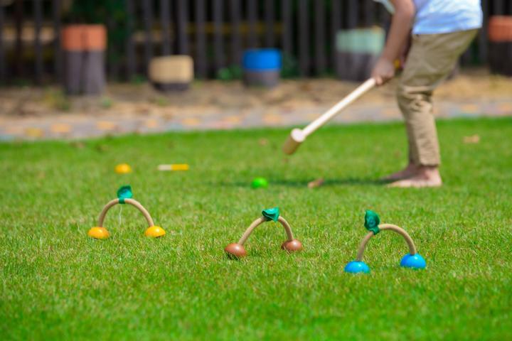 Produktbild Plantoys Krocketspiel