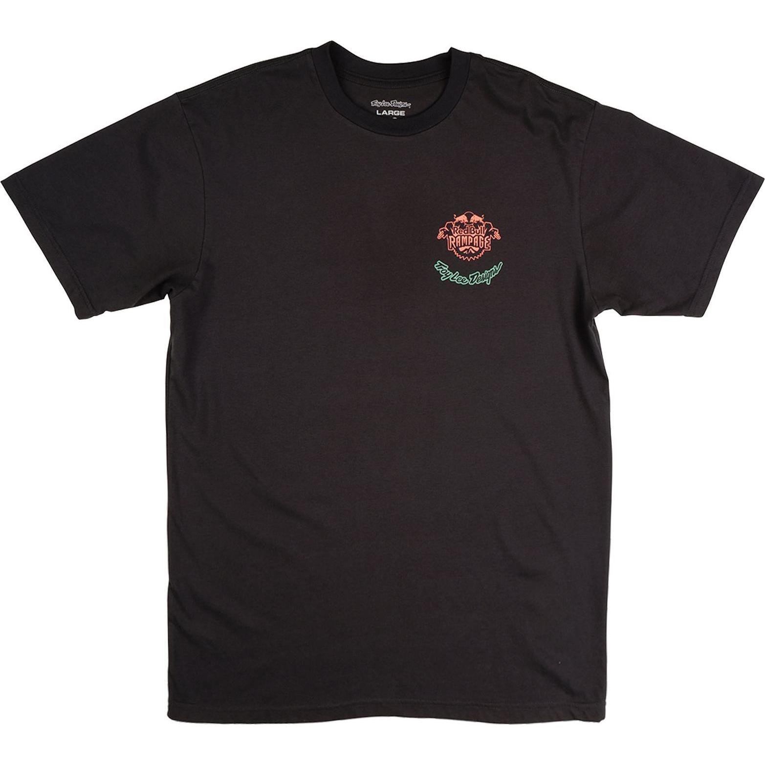 Troy Lee Designs, Maglietta, x RedBull Rampage Intergalactic T-Shirt, coal, XXL, Nero, (XXL)