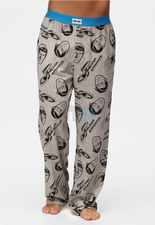 Produktbild Recovered Star Trek Character and Ships Grey Marl Loungehose S (S)