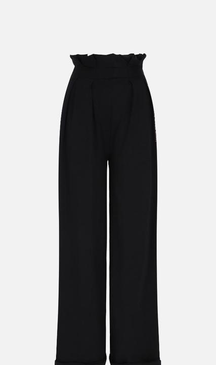 Immagine prodotto Boxeur des Rues Pantaloni A Vita Alta A Gamba Larga (L)