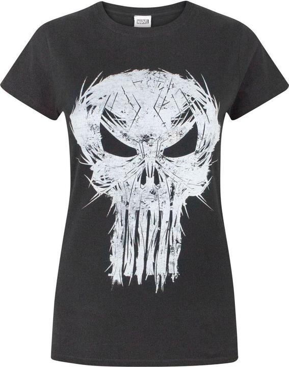 Actual product image The Punisher Womens/Ladies Logo T-Shirt (XXL)
