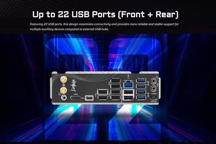 Productafbeelding AsRock B860 LiveMixer WiFi DDR5 Intel S kleinhandel (LGA 1851, Intel B860, ATX)