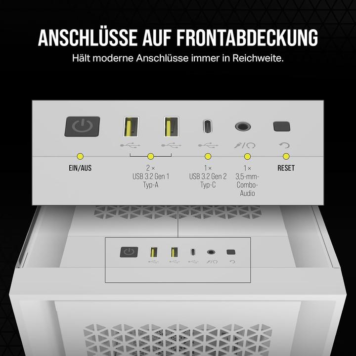 Immagine prodotto Corsair Airflow Core 5000D (ATX, E-ATX, mATX, Mini-ITX)