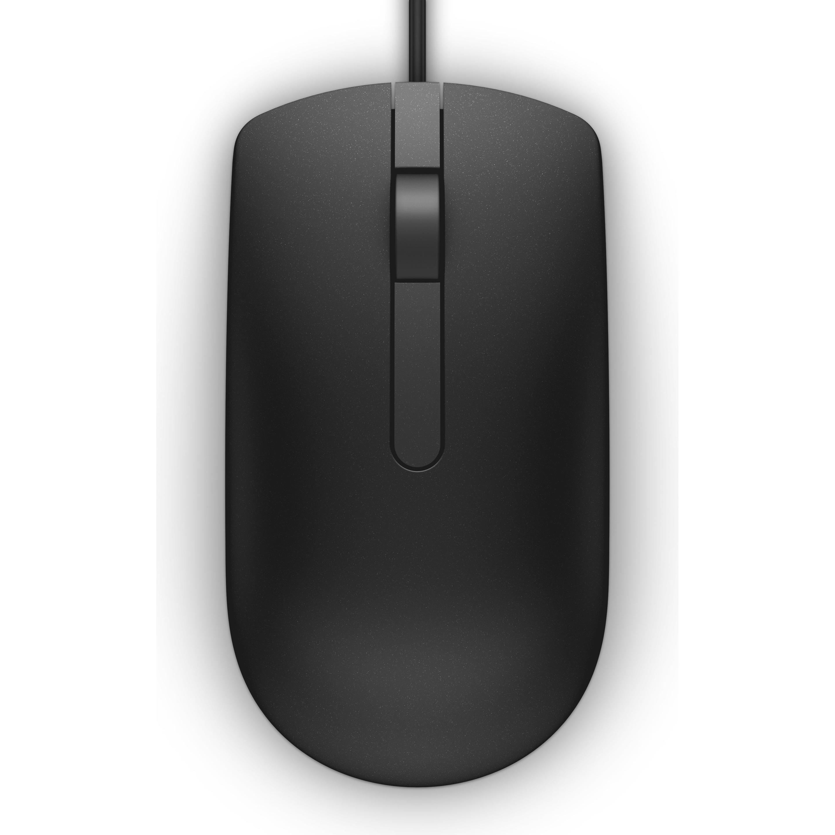 Dell Ms116 (Kabelgebunden), Maus, Schwarz