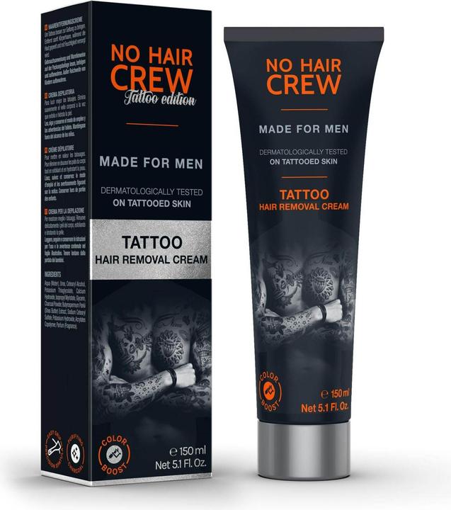 Actual product image No Hair Crew Depilatory cream Tattoo Edition 150 ml (150 ml)