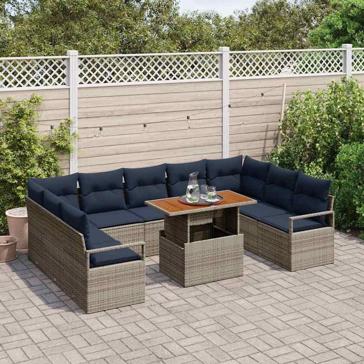Actual product image vidaXL Garten-Sofa-Set