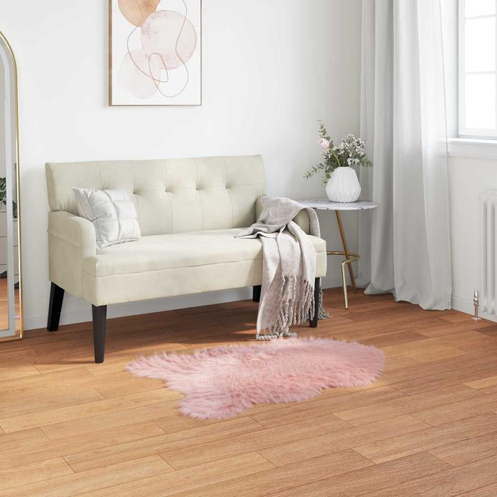 Produktbild vidaXL Kunstschaffell Teppich (60 x 90 cm)