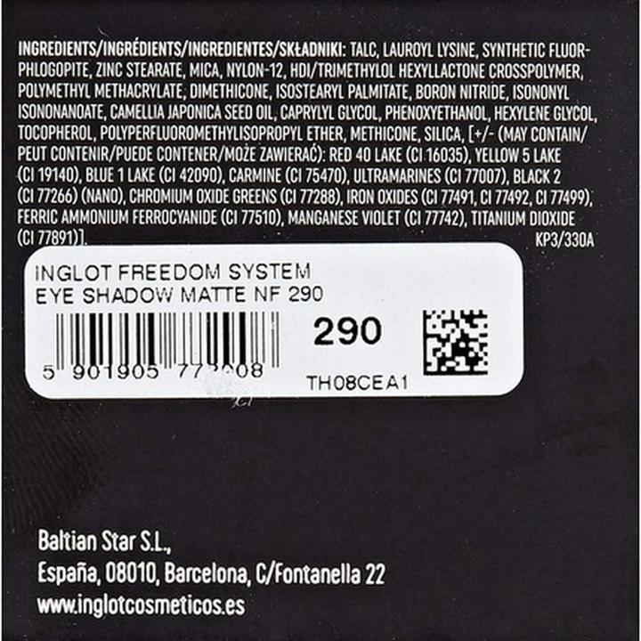 Produktbild Inglot Lidschatten 0,18 Kilogramm