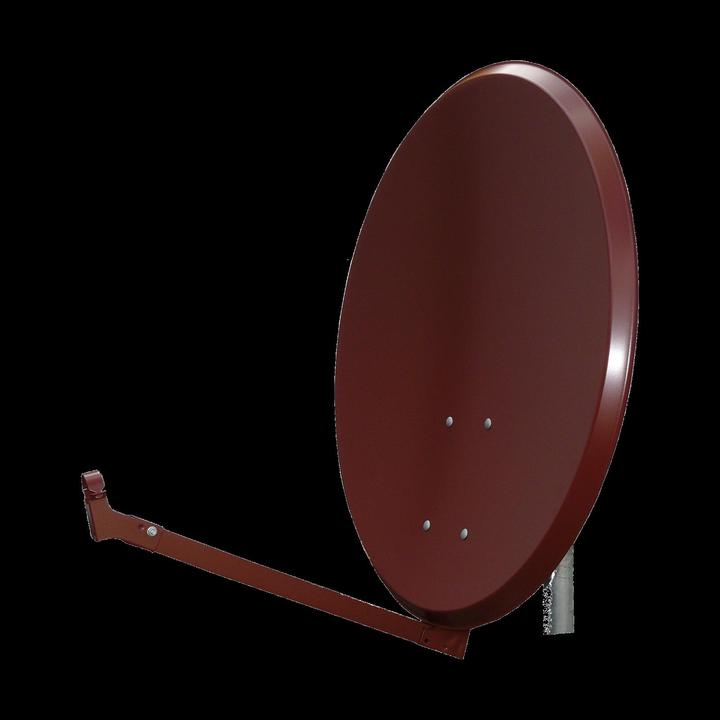 Actual product image Televes Aluminium reflector S80EL-Z brick red73x80cm Easy-Line 793304 (38.50 dB, UKW / MW / LW)