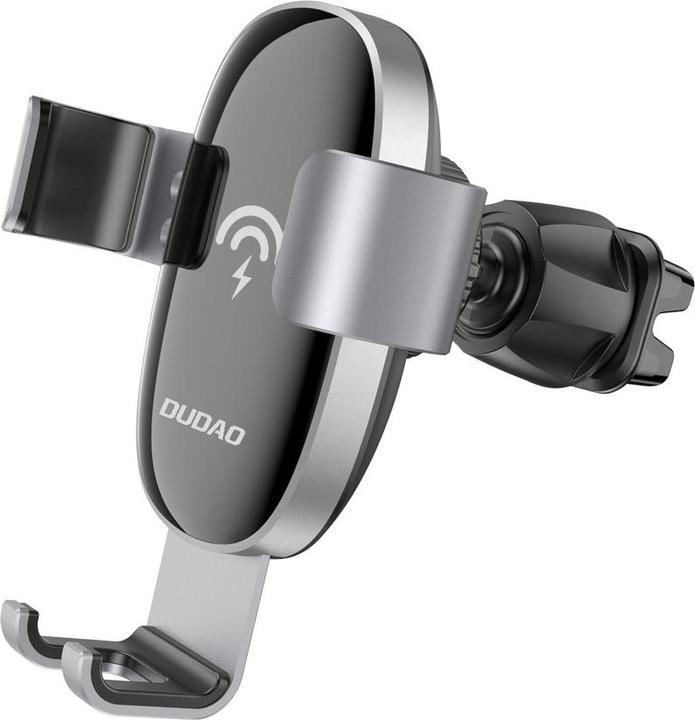 Produktbild Dudao 15 W Qi Wireless Charger Schwerkraft-Autohalterung für schwarzes Lüftungsgitter (F3PRO) (10 W)