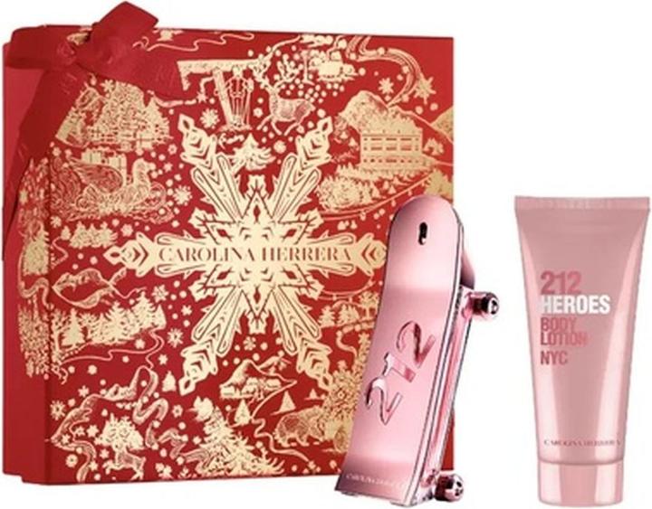 Immagine prodotto Carolina Herrera 212 Heroes For Her Eau De Parfum Spray 80ml e Body Lotion 100ml Set (Set di profumi)