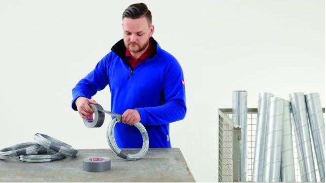 Actual product image tesa Concrete tape silver 50m:48mm (48 mm)